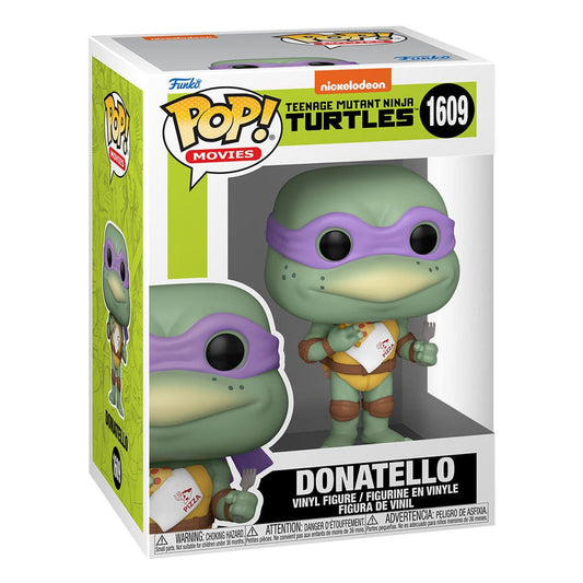 Teenage Mutant Ninja Turtles POP! Movies Vinyl Figure Donatello w/Napkin #1609