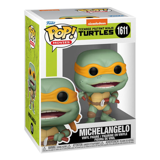 Teenage Mutant Ninja Turtles POP! Movies Vinyl Figure Michelangelo Sausage Link Nunchucks #1611
