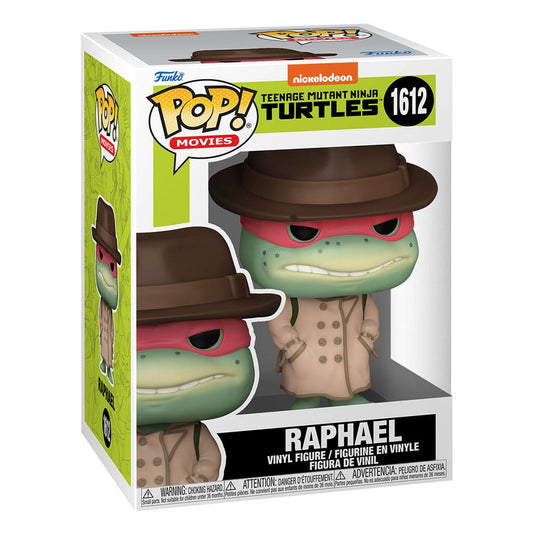 Teenage Mutant Ninja Turtles POP! Movies Vinyl Figure Raphael w/Coat & Hat #1612