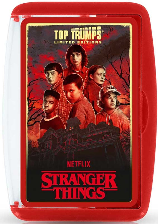 TOP TRUMPS LIMITED EDITIONS STRANGER THINGS