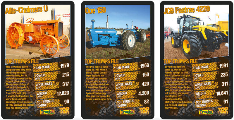 TOP TRUMPS TRACTORS