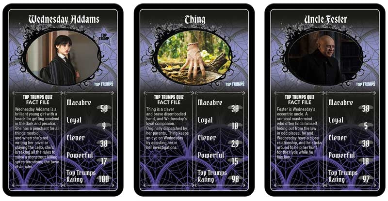 TOP TRUMPS WEDNESDAY