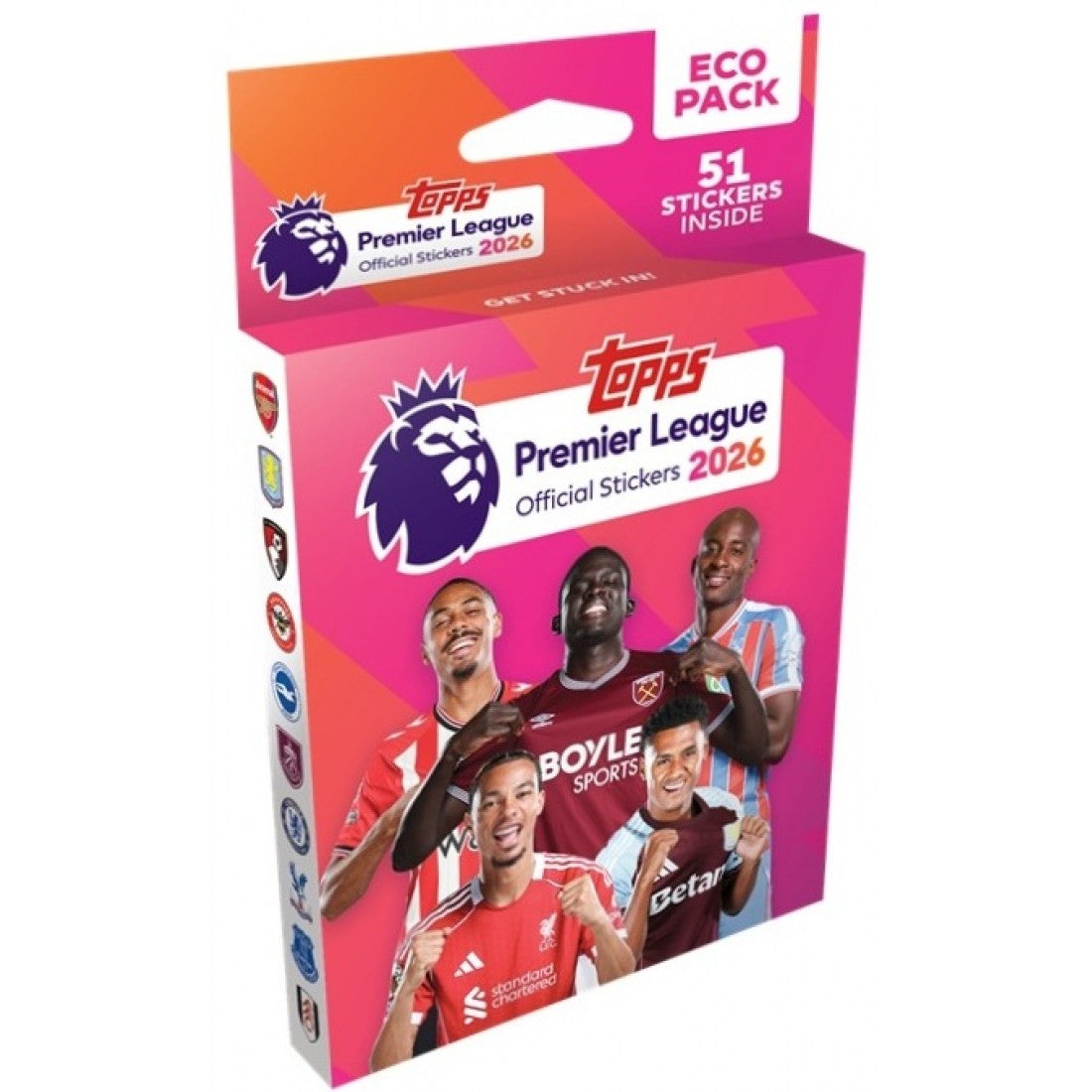 Topps Premier League 2026 Official Stickers Eco Pack