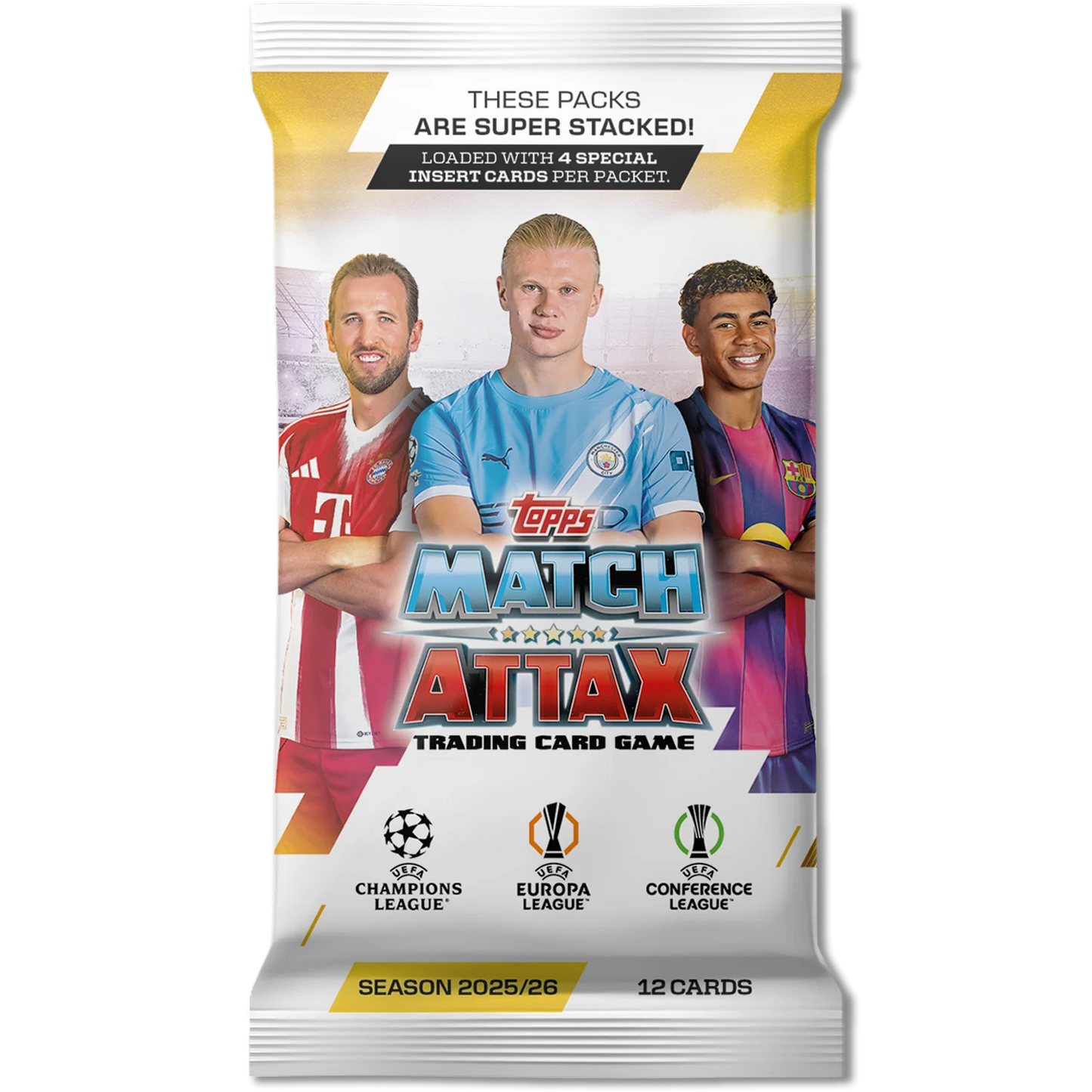 UEFA Champions League Match Attax Trading Cards 2025/26 Pack