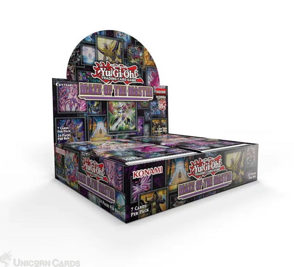 Yu-Gi-Oh! Maze of the Master Booster Box