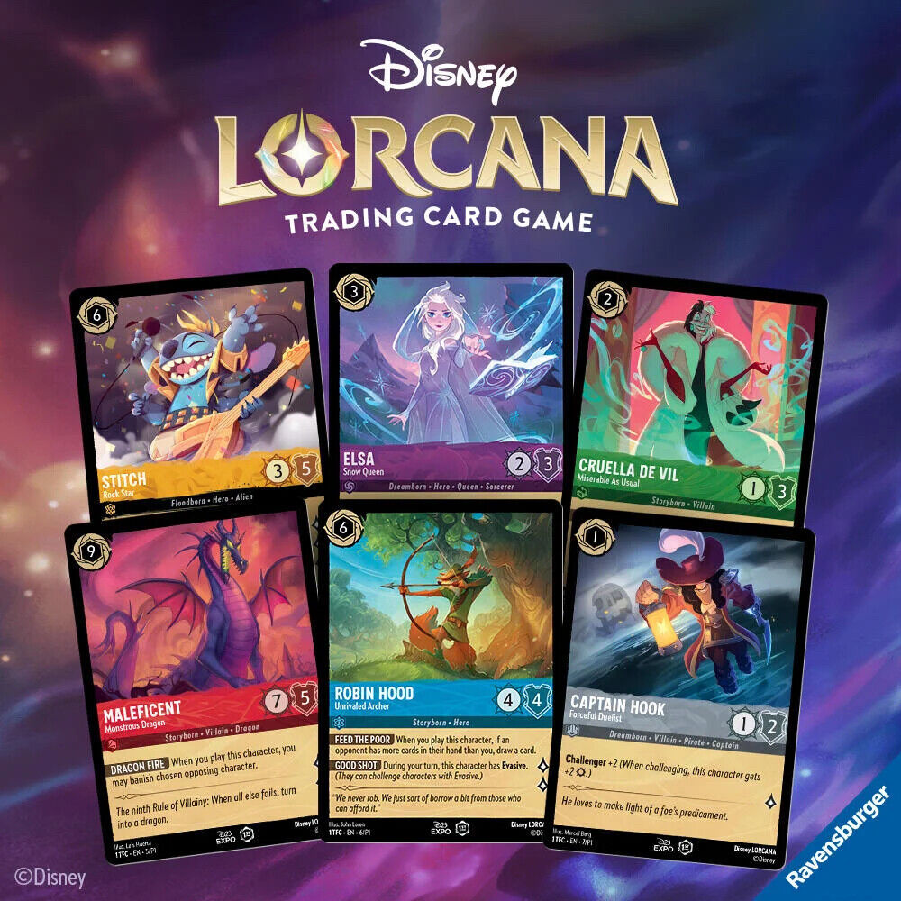 Disney Lorcana Trading Cards