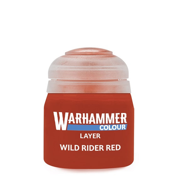 Warhammer Colour Layer: Wild Rider Red Paint (12ml)