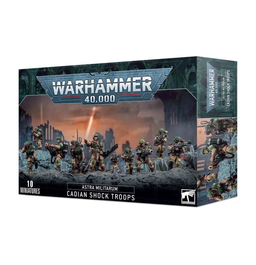 Warhammer 40,000 – Astra Militarum: Cadian Shock Troops