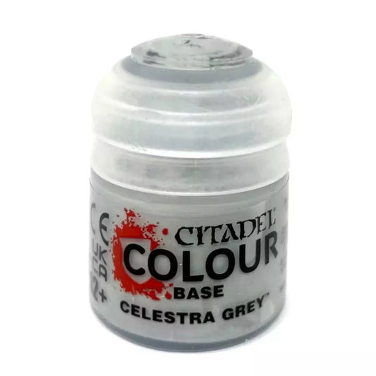 Citadel Colour – Base: Celestra Grey Paint (12ml)
