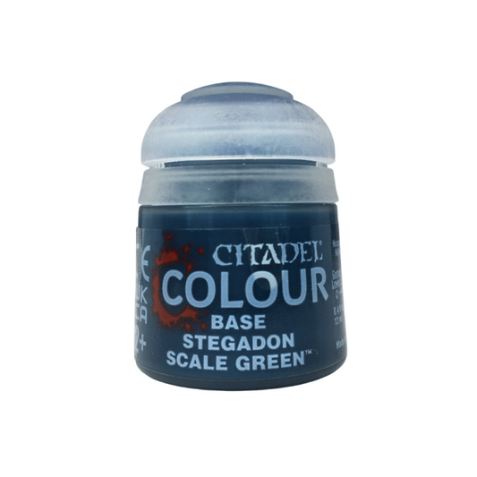 Citadel Colour – Base: Stegadon Scale Green Paint (12ml)