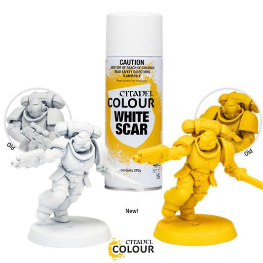 Citadel Colour – White Scar Spray Paint (400ml)