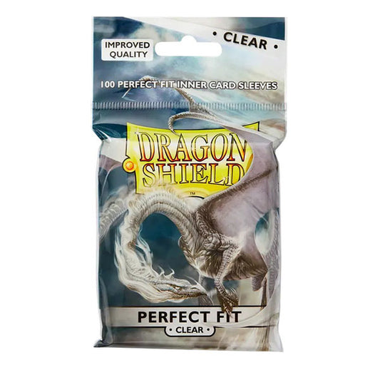 Dragon Shield Toploading Perfect Fit Sleeves – Clear (100 Sleeves)