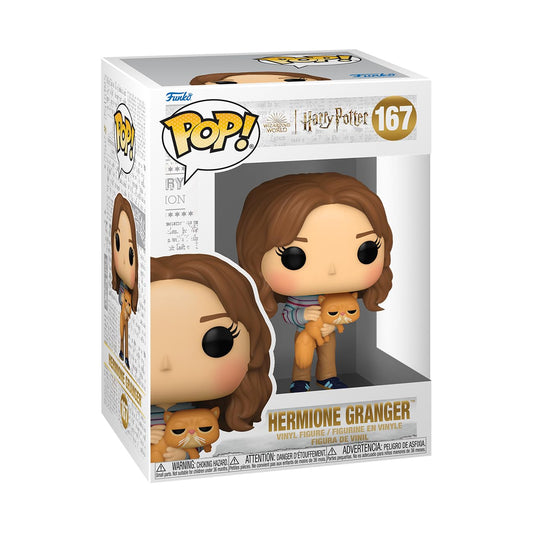 Funko Pop! &amp; Buddy – Hermione Granger with Crookshanks #167