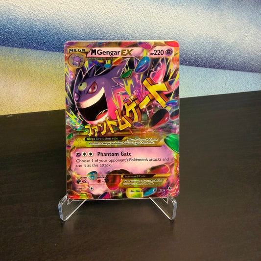 Pokémon TCG Single Card – M Mega Gengar EX 121/119 (Phantom Forces) – Raw (English)