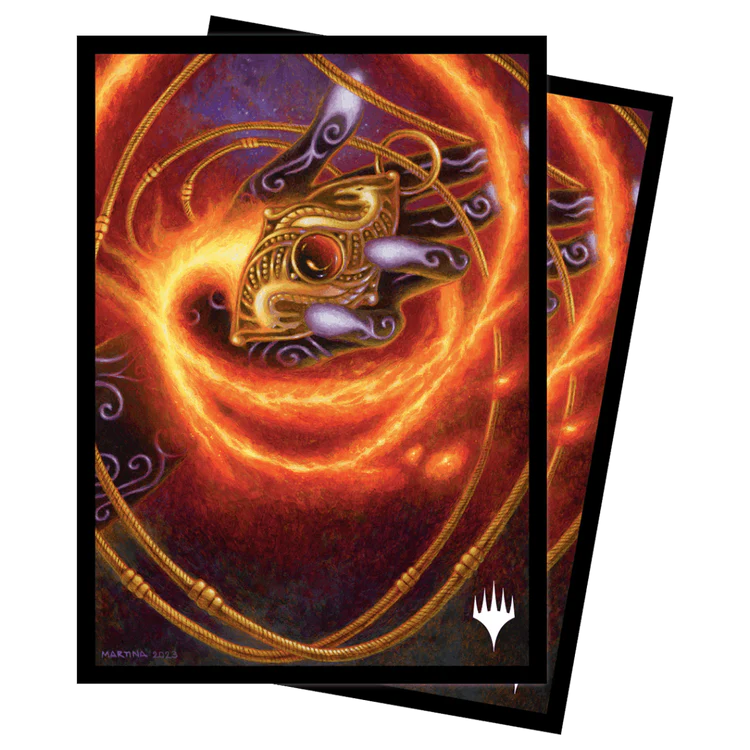 MTG Modern Horizons 3 Sleeves 100ct | Red Mana