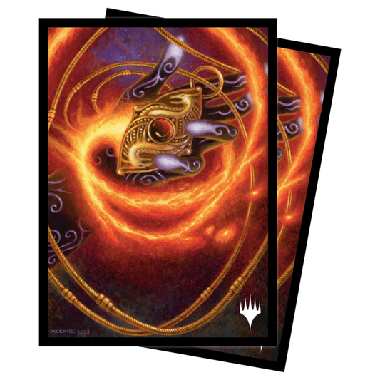 MTG Modern Horizons 3 Sleeves 100ct | Red Mana