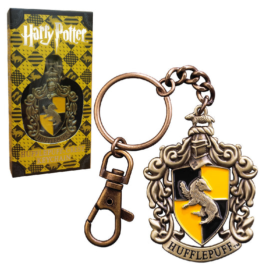 Official Harry Potter Hufflepuff Crest Keychain