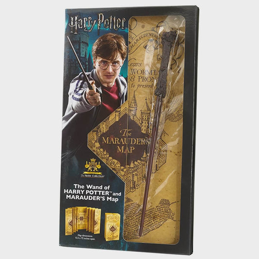 Official Harry Potter Wand and Marauder’s Map Set