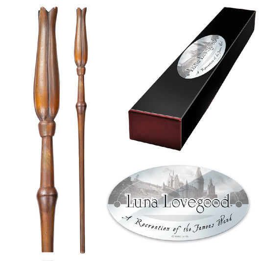 Official Harry Potter Luna Lovegood Character Box Wand