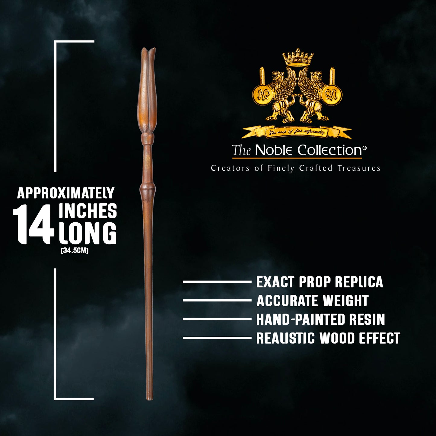 Official Harry Potter Luna Lovegood Character Box Wand