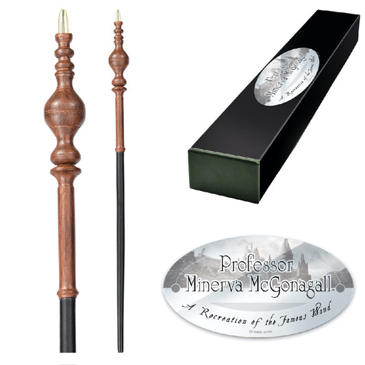 Official Harry Potter Professor Minerva McGonagall Character Box Wand