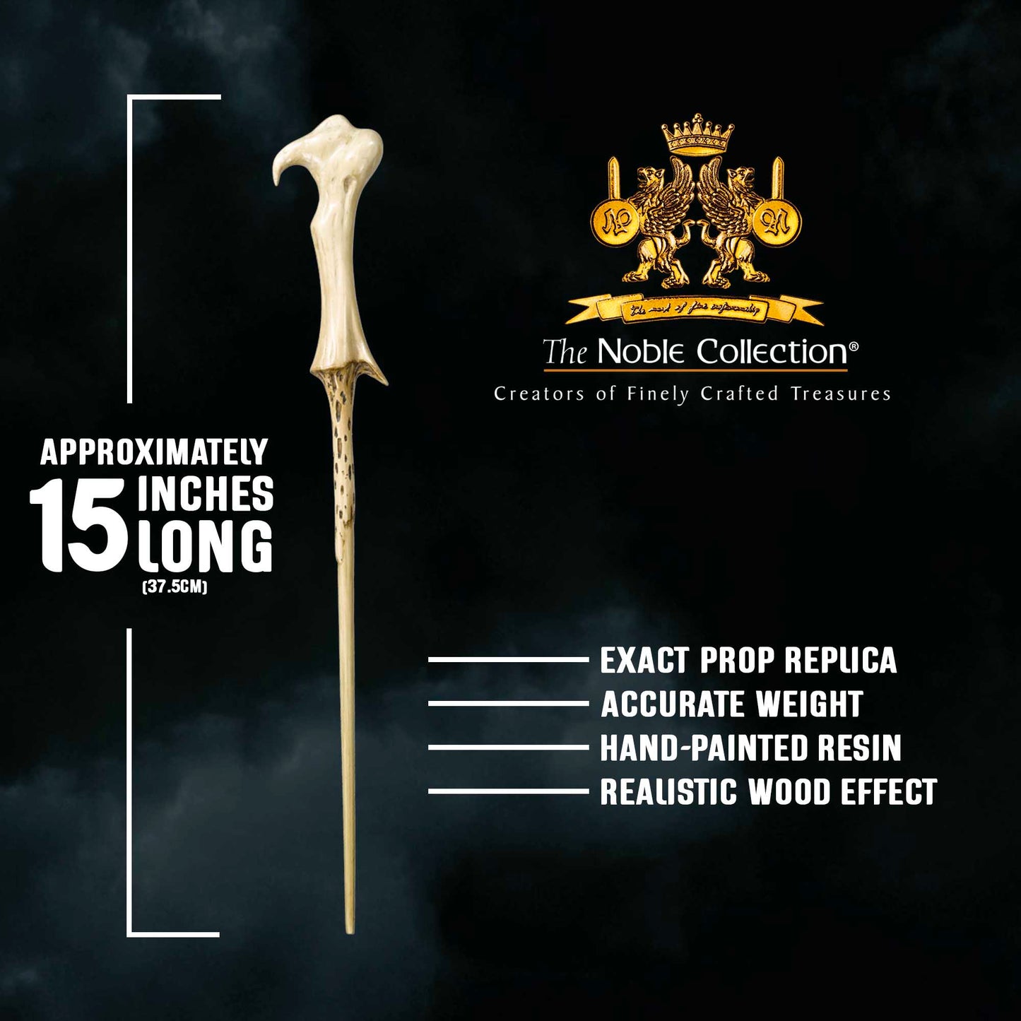 Official Harry Potter Lord Voldemort Character Box Wand