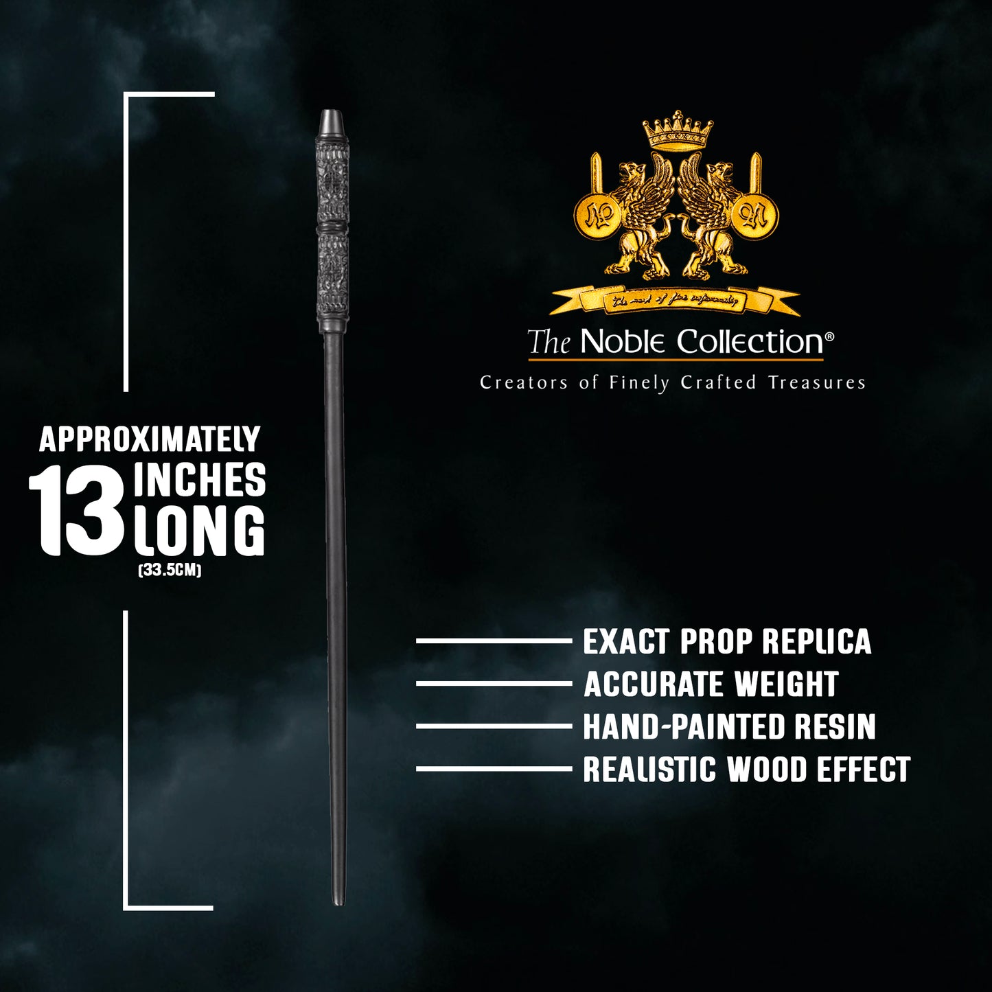 Official Harry Potter Professor Severus Snape Character Box Wand