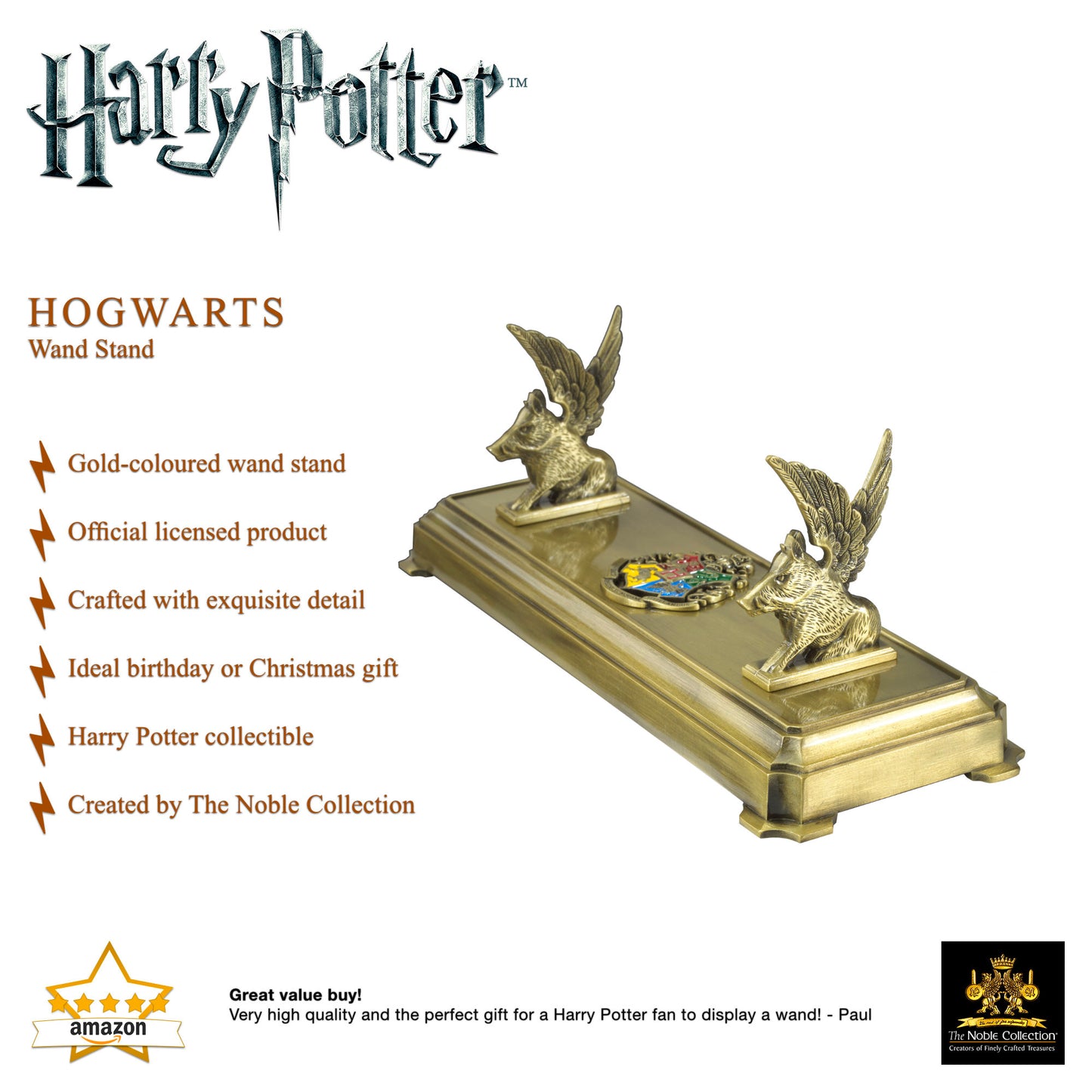 Official Harry Potter Hogwarts Wand Stand