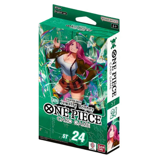 One Piece Card Game: GREEN JEWELRY BONNEY ST-24 Starter Deck