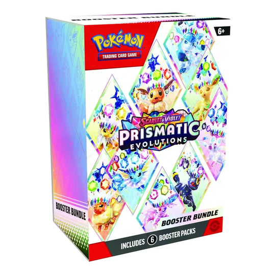 English - Prismatic Evolutions 6 Booster Bundle