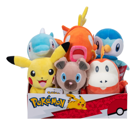 Pokémon 8" Plush – Assorted Characters