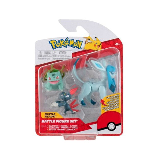 Pokémon Battle Figure Set – 3-Pack (Assorted)