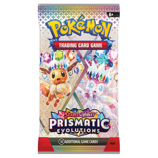 English - Prismatic Evolutions 6 Booster Pack