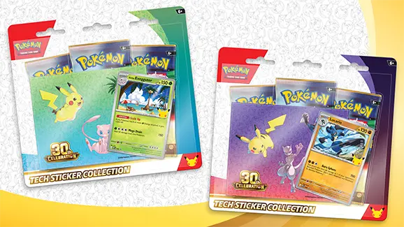 Pokémon TCG – 30th Celebration Tech Sticker Collection (English)