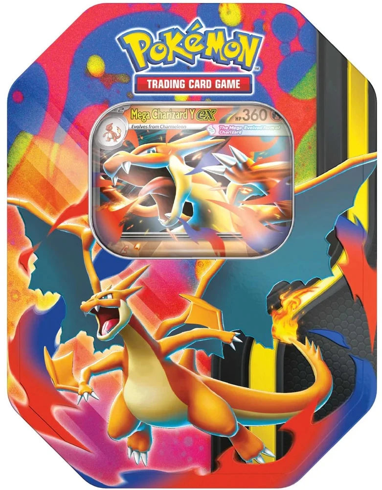 Pokémon TCG – Mega Charizard ex Tin (English)