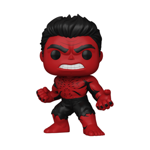 Funko Pop! Red Hulk (Retro) #1338 – Captain America: Brave New World (Super-Sized 15 cm)