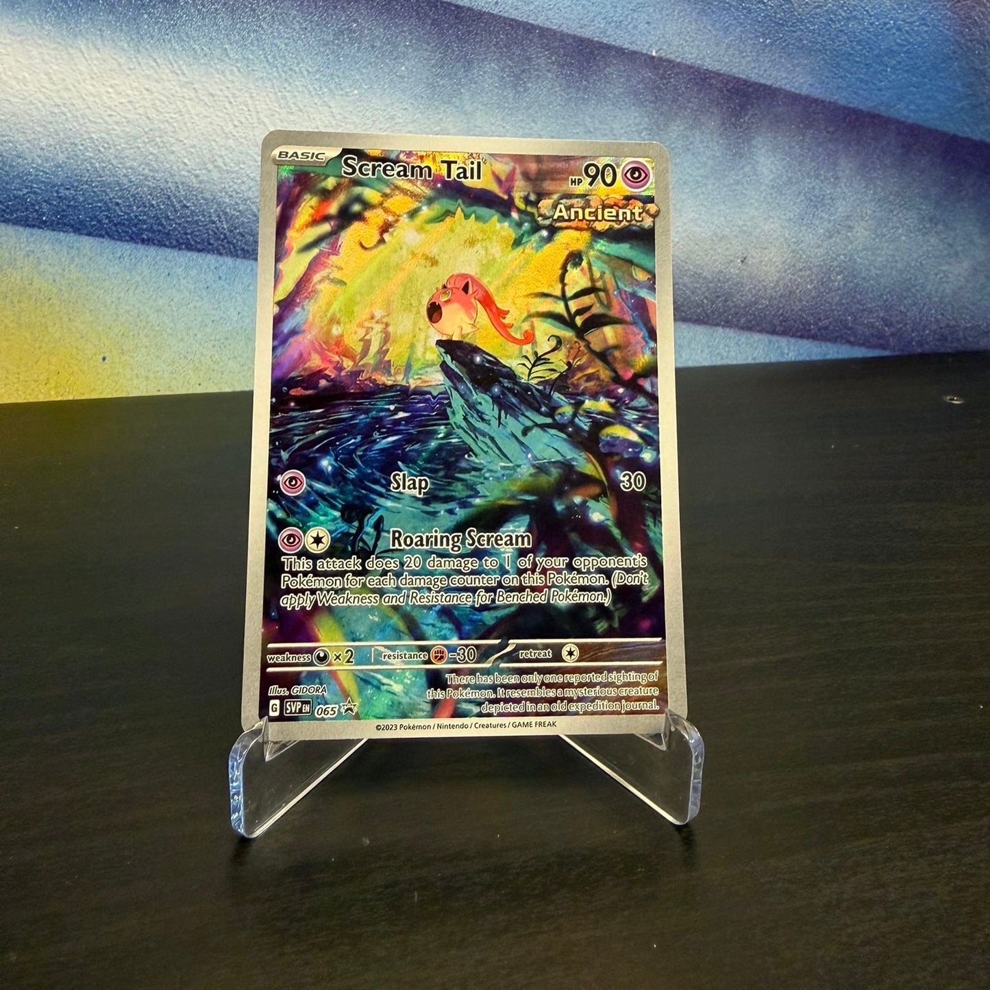 Pokémon TCG Single Card – Scream Tail SVP065 Promo – Raw (English)