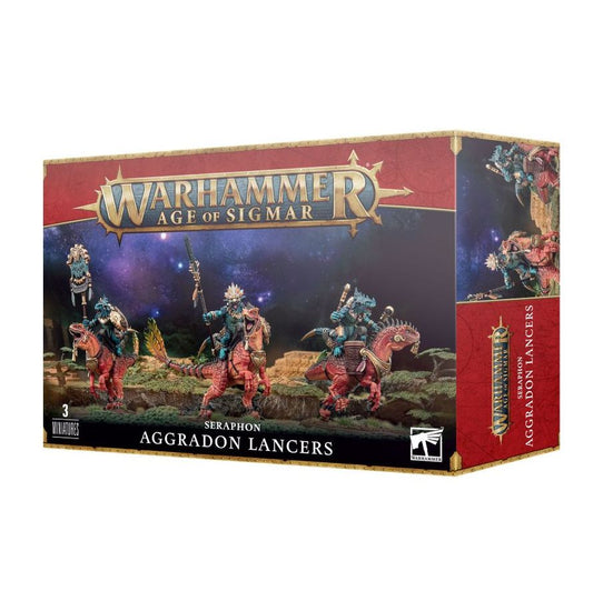 Warhammer Age of Sigmar – Seraphon: Aggradon Lancers
