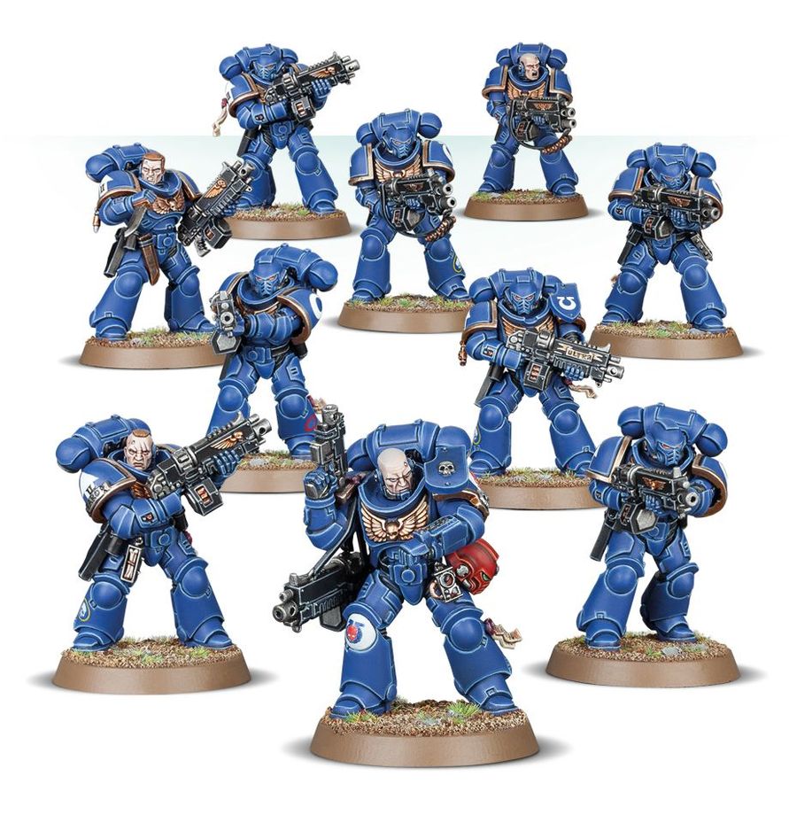 Warhammer 40,000 – Space Marines: Assault Intercessors with Jump Packs