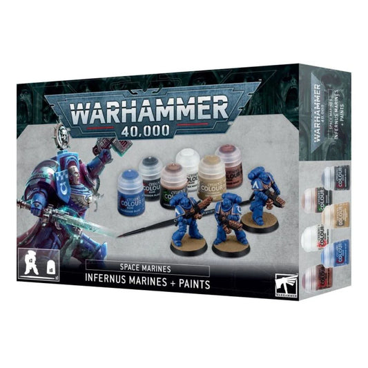 Warhammer 40,000 Space Marines Intercessors + Paint Set
