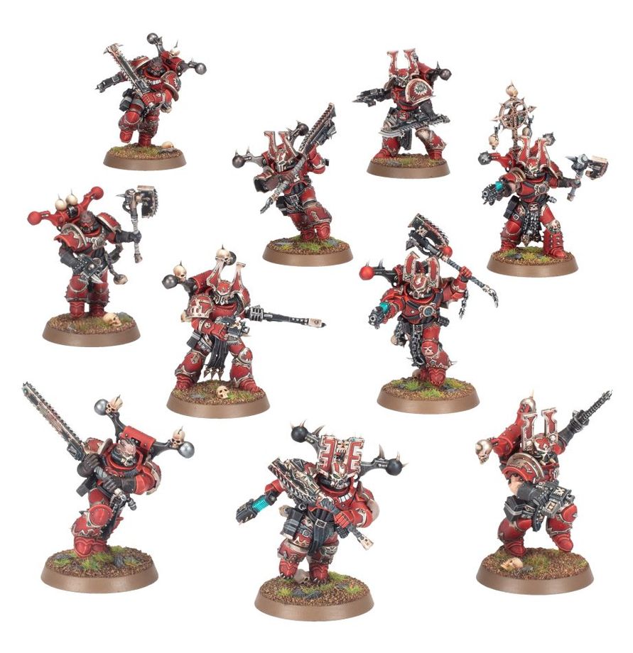 Warhammer 40,000 – World Eaters: Khorne Berserkers