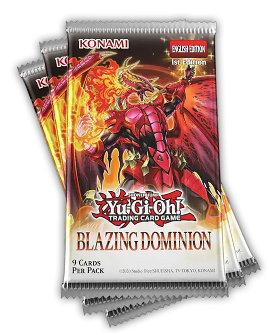 Yu-Gi-Oh! – Blazing Dominion Booster Pack (English Edition)