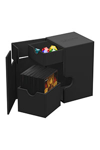 Ultimate Guard Flip’n’Tray 100+ Xenoskin – Black Deck Box