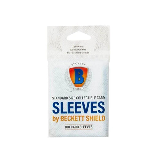 Beckett Shield Standard Size Soft Sleeves (Pack of 100)