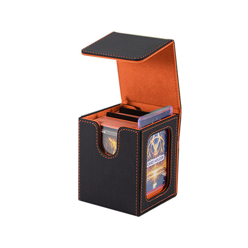 Torson Commander Deck Box (PU Leather) – Fits 100 Double-Sleeved Cards