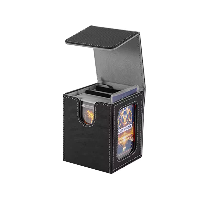 Torson Commander Deck Box (PU Leather) – Fits 100 Double-Sleeved Cards