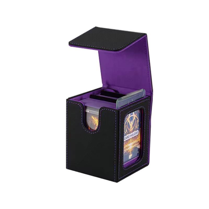 Torson Commander Deck Box (PU Leather) – Fits 100 Double-Sleeved Cards