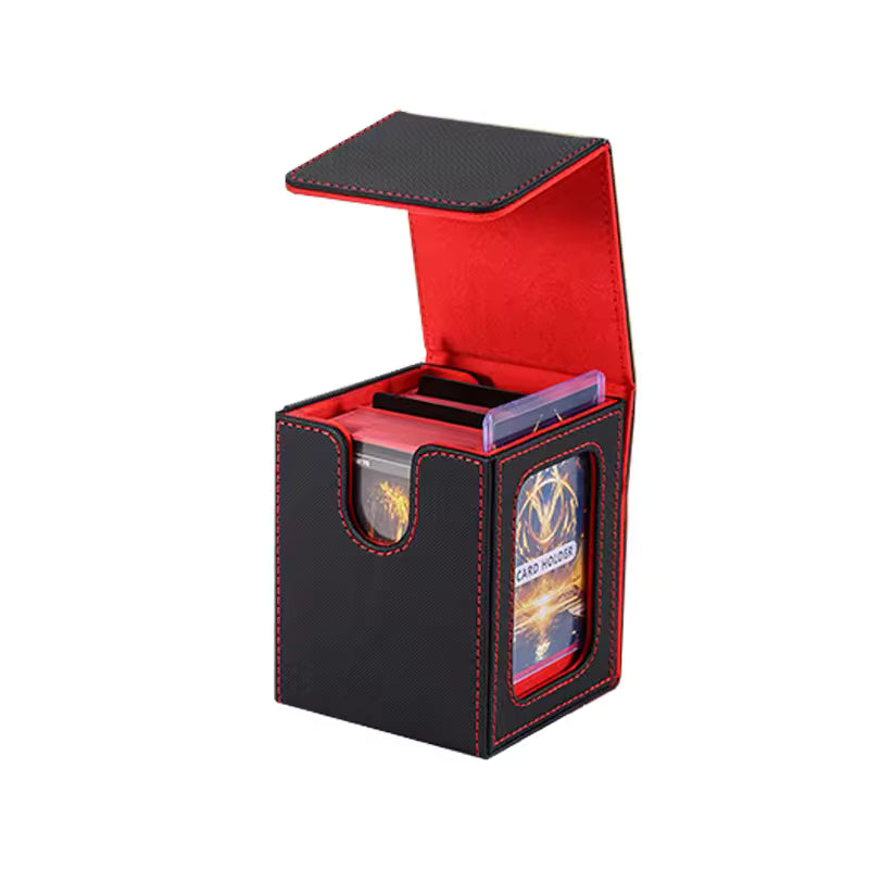 Torson Commander Deck Box (PU Leather) – Fits 100 Double-Sleeved Cards
