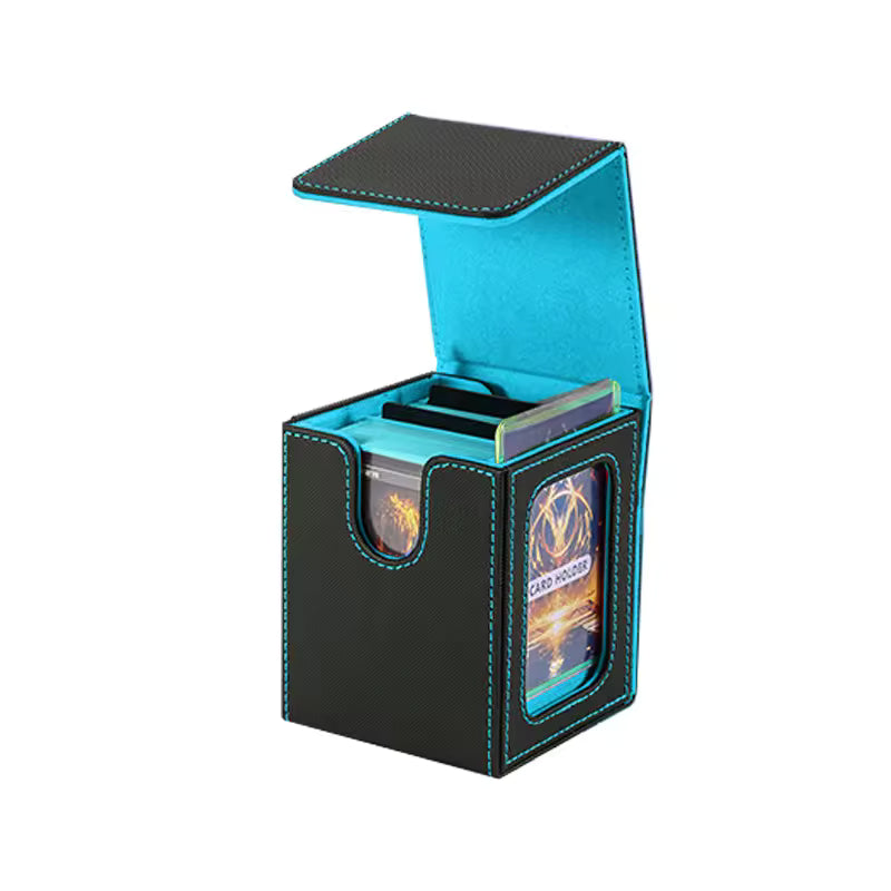 Torson Commander Deck Box (PU Leather) – Fits 100 Double-Sleeved Cards