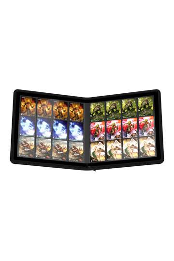 Ultimate Guard ZipFolio 480 – 24-Pocket Black Xenoskin